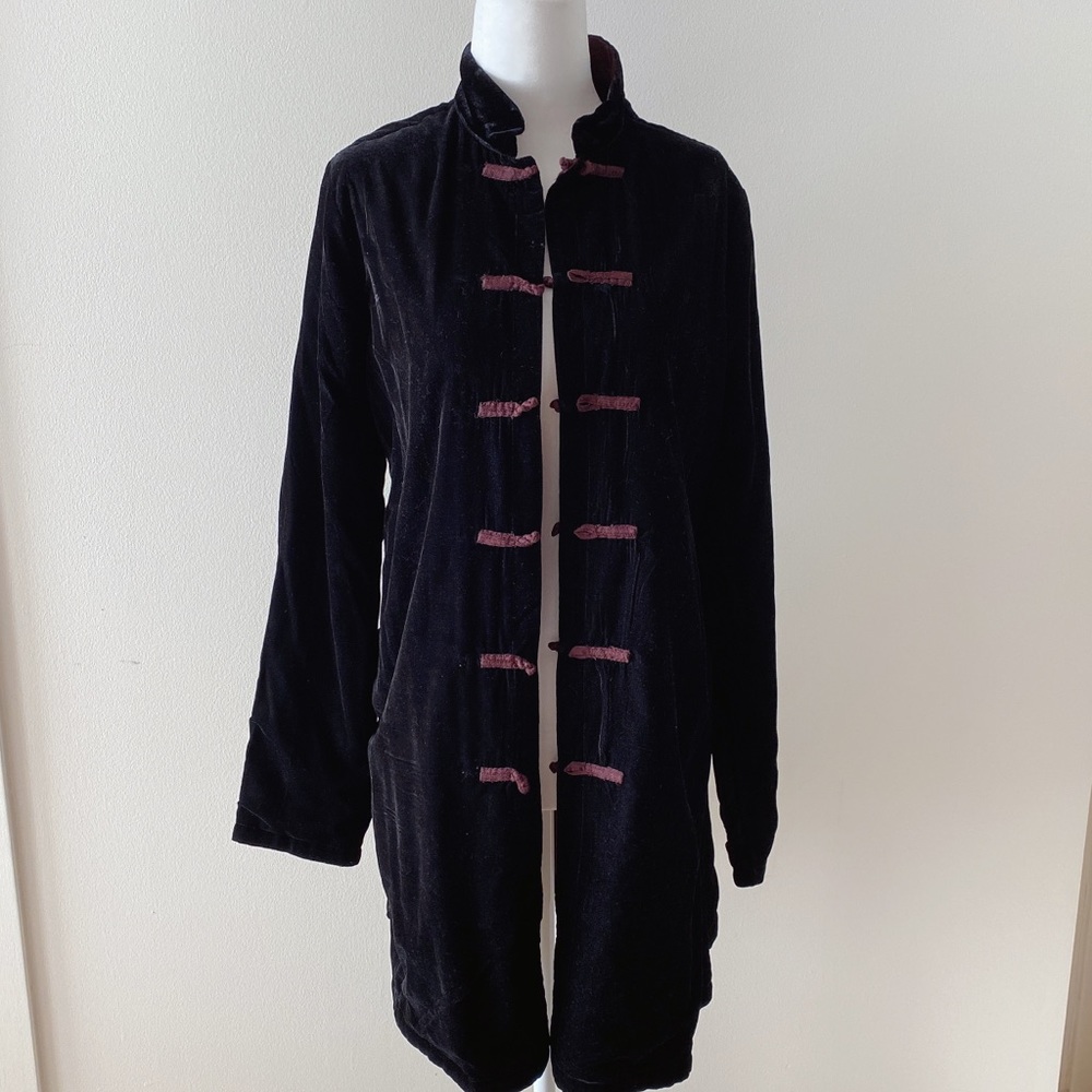 Velvet coat